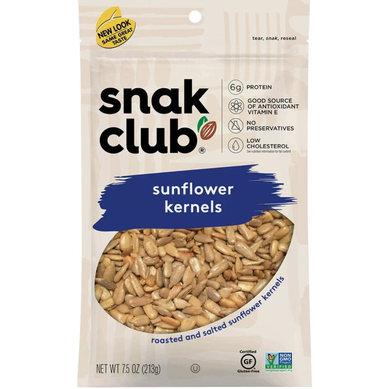 Snak Club: Sunflower Kernels 6 bags image 0