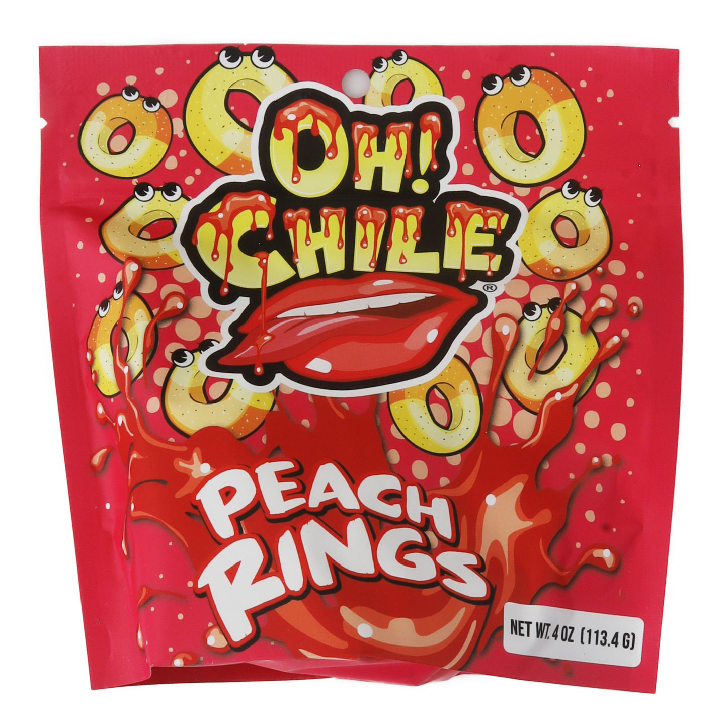 Oh! Chile Peach Rings 4 oz | 12pcs image 0