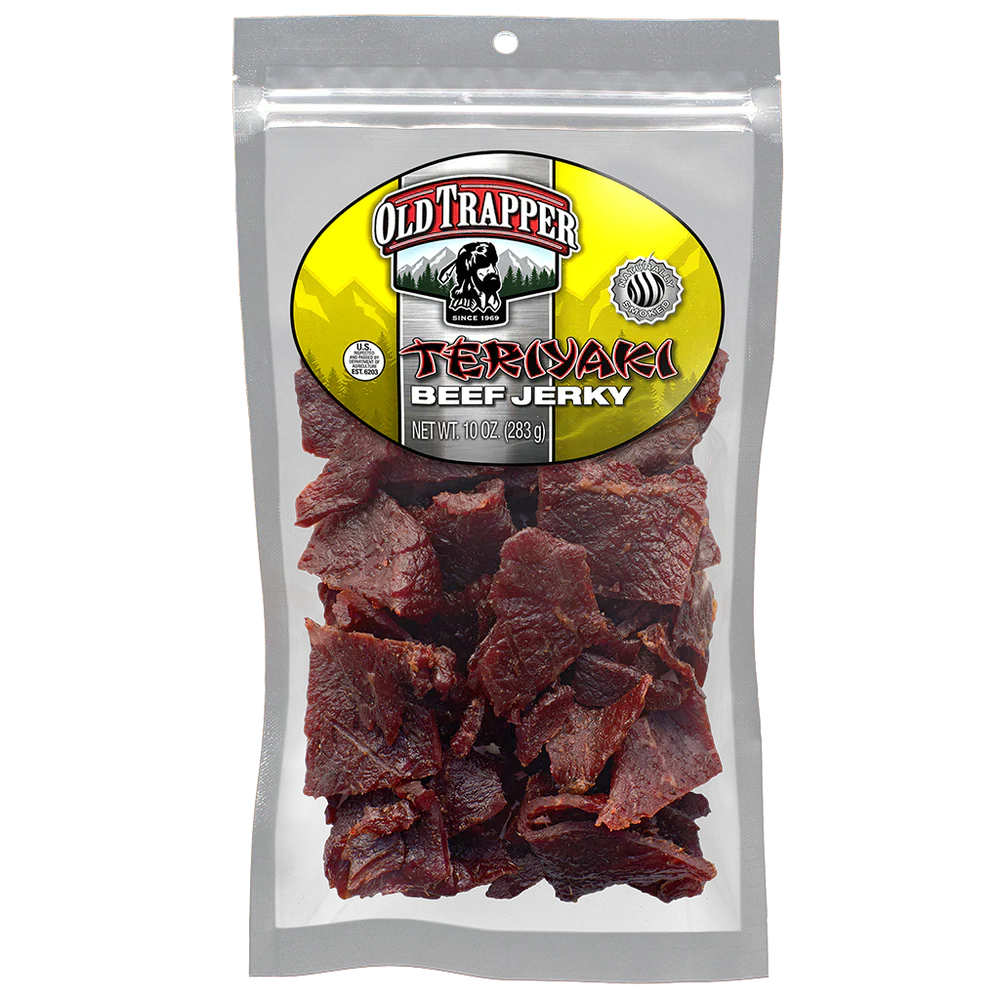 Old Trapper Beef Jerky TERIYAKI 10 oz | 1bag image 0