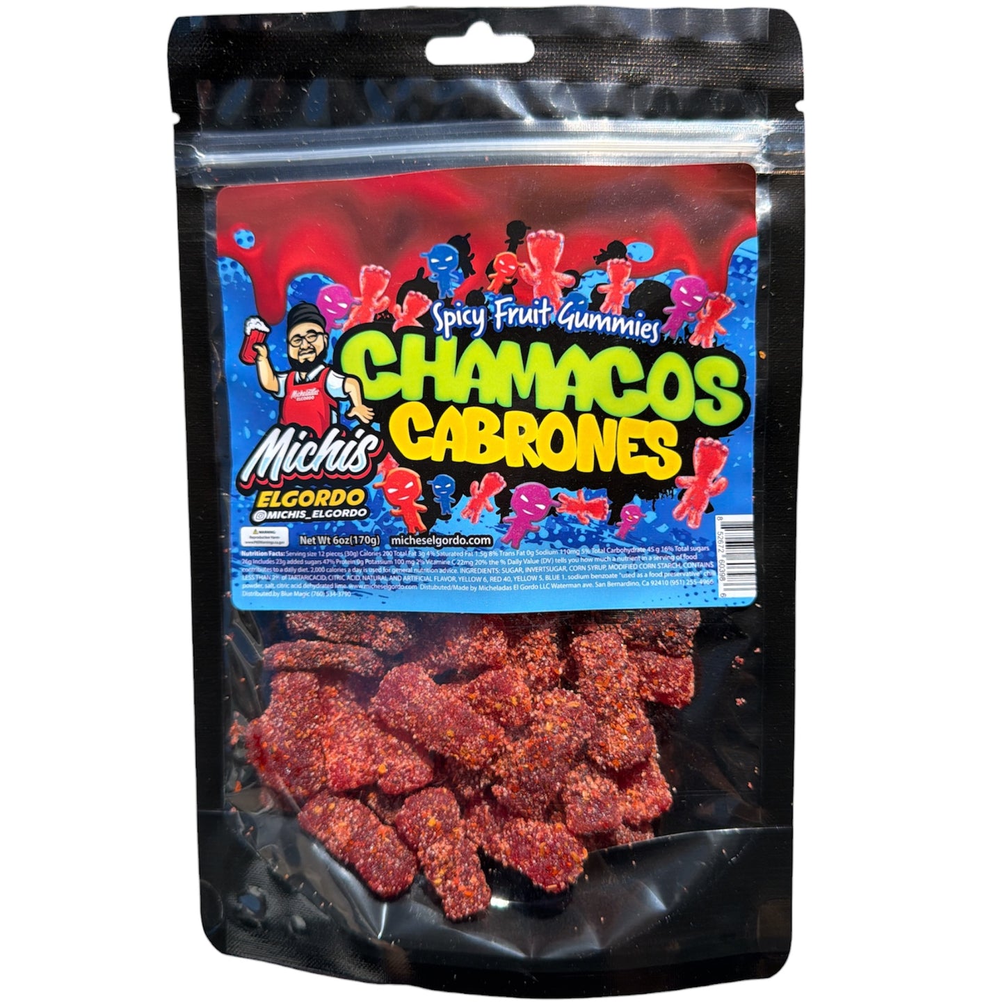 Michis El Gordo Chamacos Cabrones 6 oz
