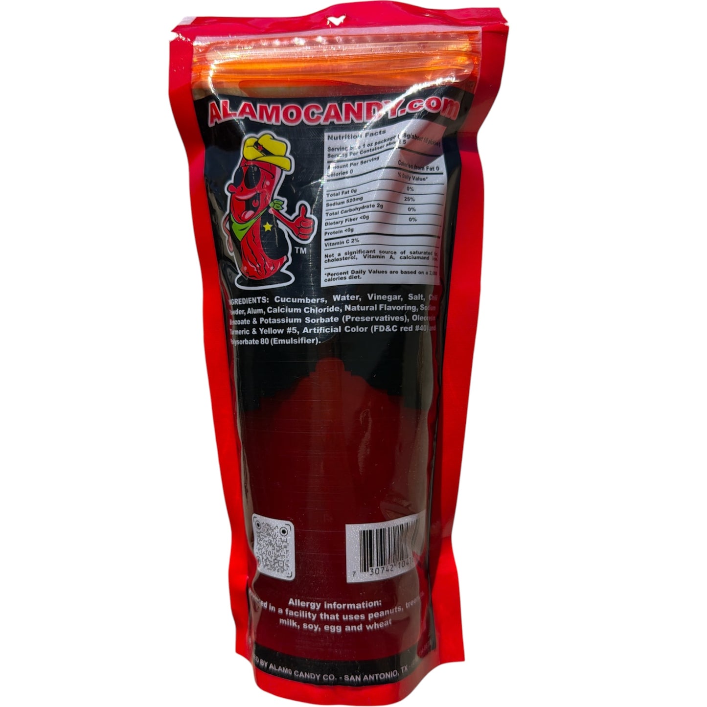 Alamo Big Tex Dill Pickle in Chamoy