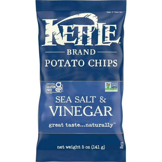 Kettle Chips - Sea Salt & Vinegar 5 oz | 15pcs image 0