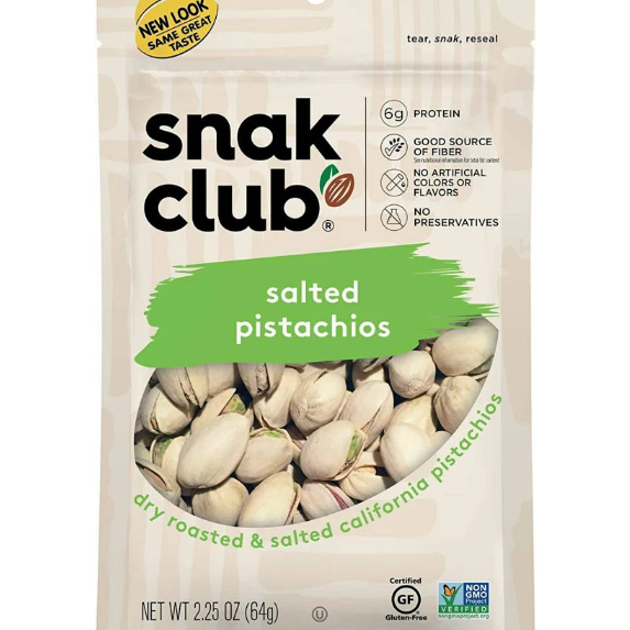 Snak Club: Salted Pistachios