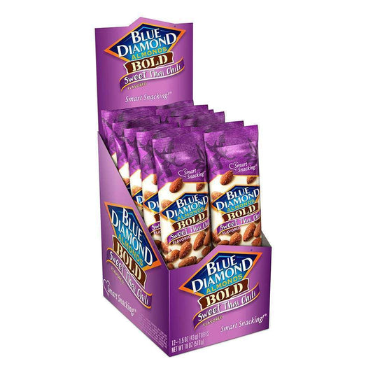 Blue Diamond Almonds - Sweet Chili Thai | 12pcs image 0