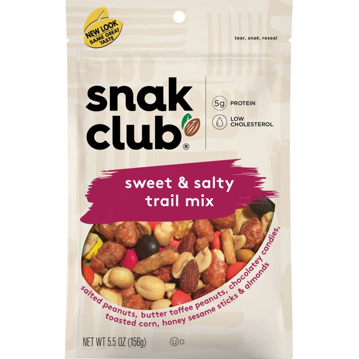 Snak Club:  Sweet and Salty Trail Mix 6 bags image 0