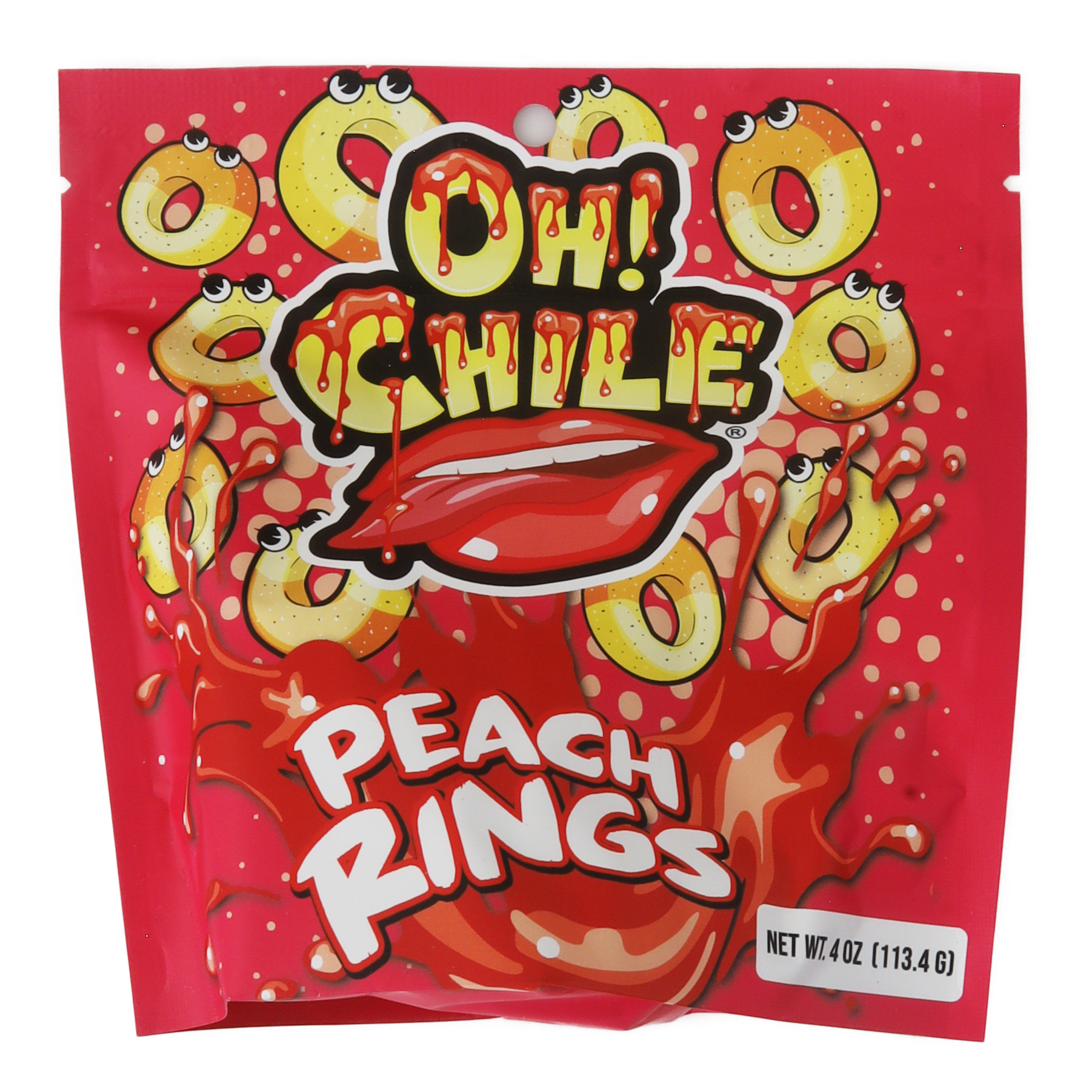 Oh! Chile Peach Rings 4 oz | 12pcs image 0