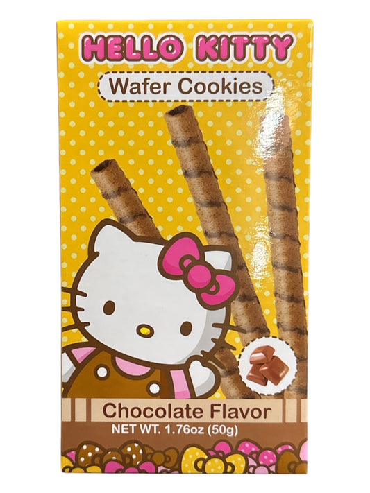Hello kitty Chocolate Wafer Cookies 1.76 oz