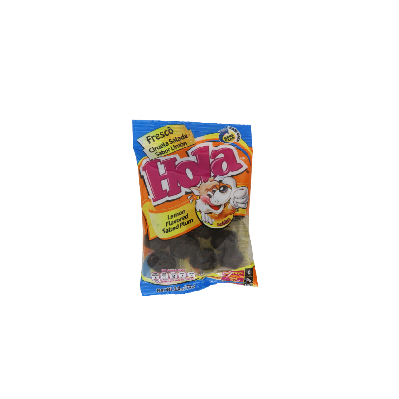 Hola Lobito - Lemono Flavored Salted Plum  | 12pcs image 0