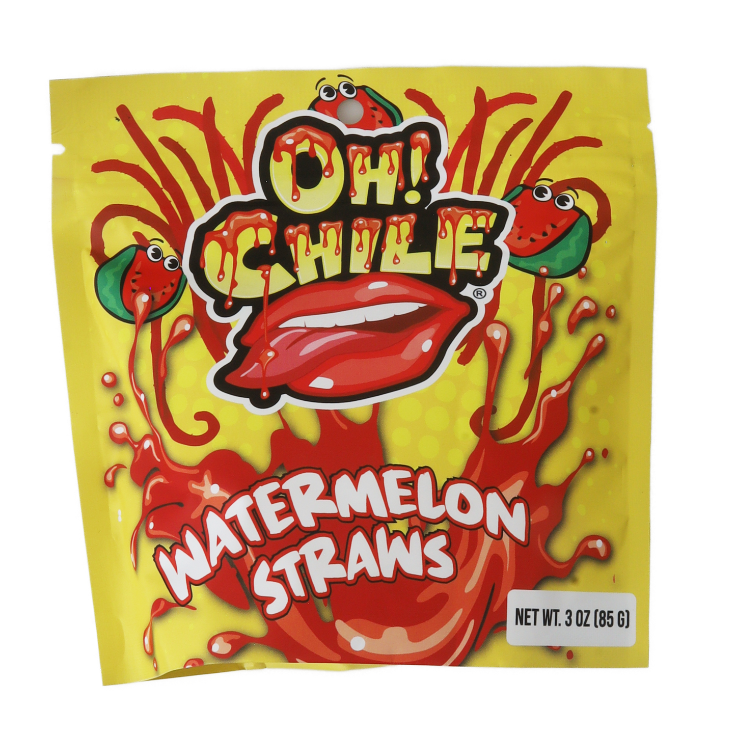 Oh! Chile Watermelon Straws 3 oz | 12pcs image 0
