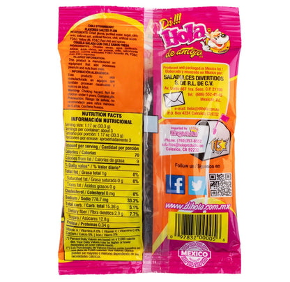 Hola Saladitos Chilli Strawberry Flavored Salted Plum 10 bags