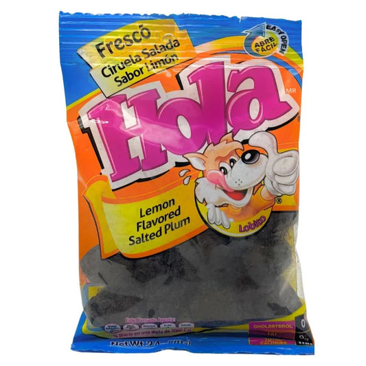Hola Saladitos Lemon Flavored Salted Plum 10 bags