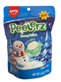 AMOS Peelerz Snowflakes 6 oz front on white background