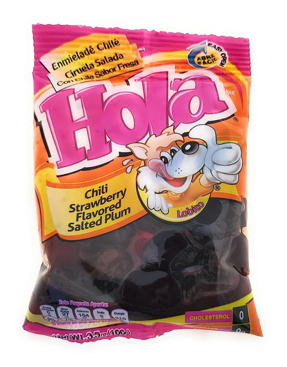 Hola Saladitos Chilli Strawberry Flavored Salted Plum 10 bags