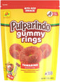 Pulparindo Gummy Rings - Watermelon, Mango, and Tamarind Flavor - 9 oz bags